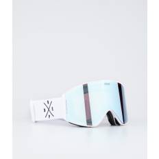 Dope Sight Skidglasögon Man - White/Blue Mirror - Vit