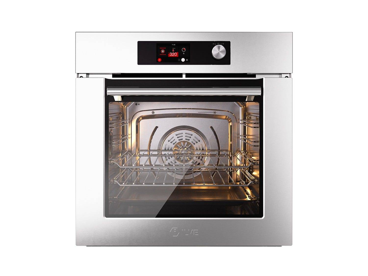 Ilve, Professional Plus multifunktionsugn 60, 30-320°C, TFT-display, rostfritt