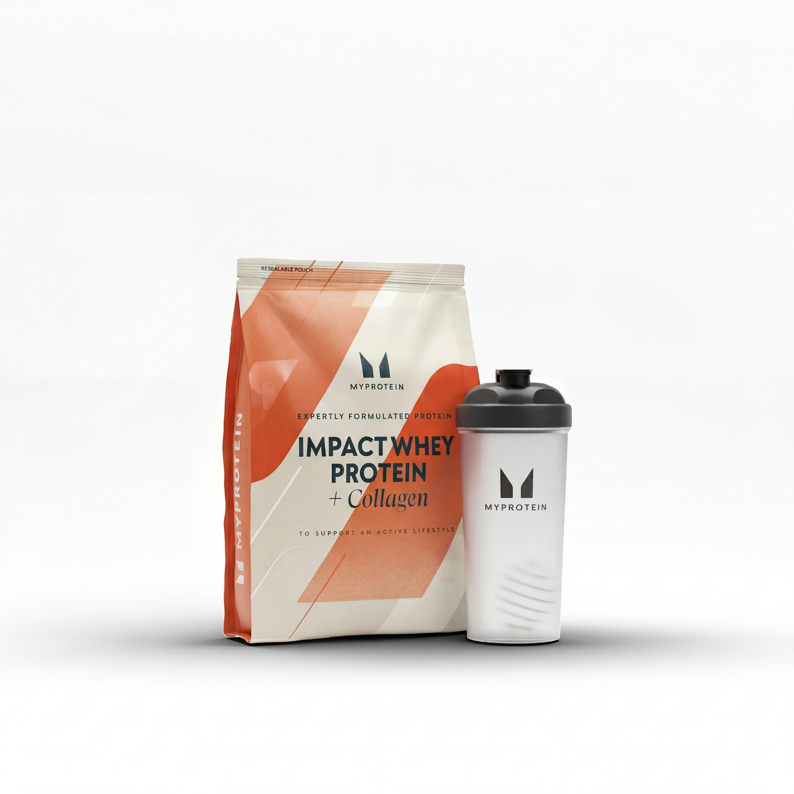Impact Protein Bundle - 30servings - Shaker - Chocolate (+Collagen)