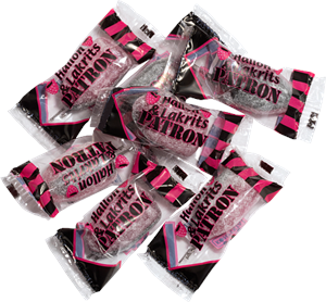 Patroner Lakrits & Hallon (Vikt: 100g)
