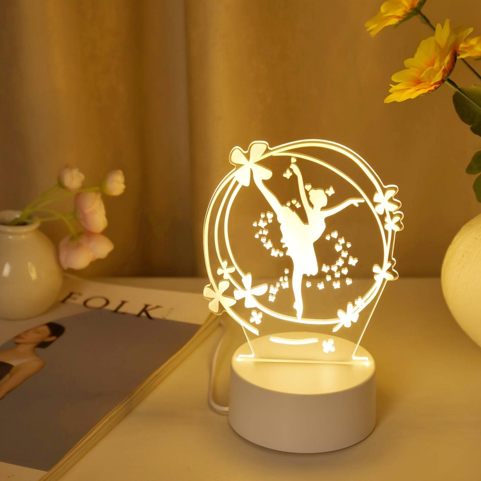LumiDance – 3D LED Nattlampa Balett