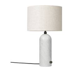 Reservedel: Base til Gravity Bordlampe Small, Hvid Marmor