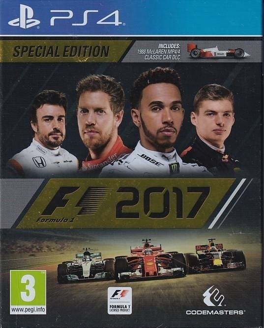 F1 2017 Special Edition - PS4 (B Grade) (Genbrug)
