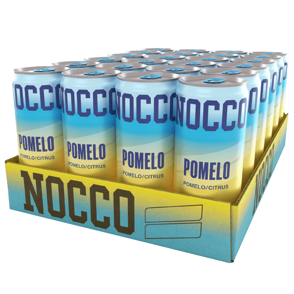 NOCCO BCAA Pomelo Citrus - 24x330ml. (inkl. SE pant) - Energidrikke.
