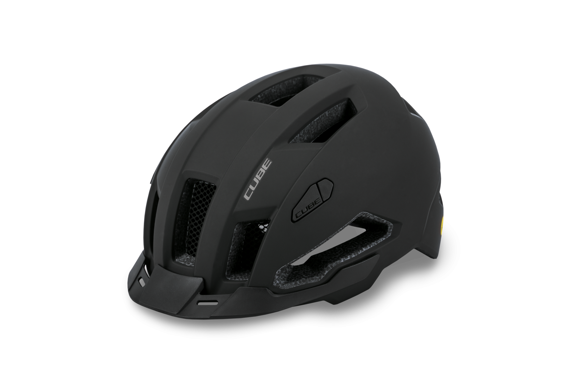 Cube Evoy Hybrid Matte Black med LED lys - Small 49-55 cm