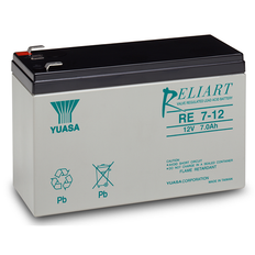 YUASA RE7-12S    12 VOLT 7 AH AGM BATTERY