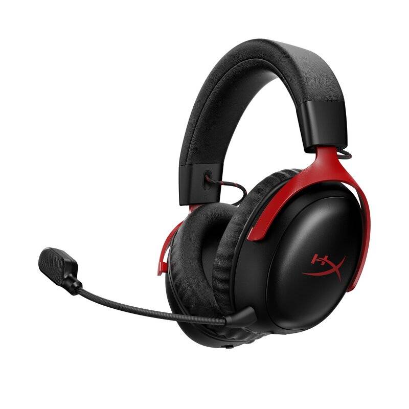 HyperX Cloud III S Wireless Gaming Headset -  Black/Red