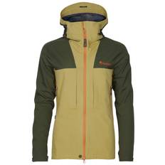 Pinewood Women's Abisko Trekking 3-Layer Jacket Goldenhay/Mossgreen, XL