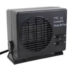 Keenso Bilvärmare Fläkt, 12v 300W Bärbar Bilvärmare och Defroster Keramisk Fordon Värmefläkt Svart