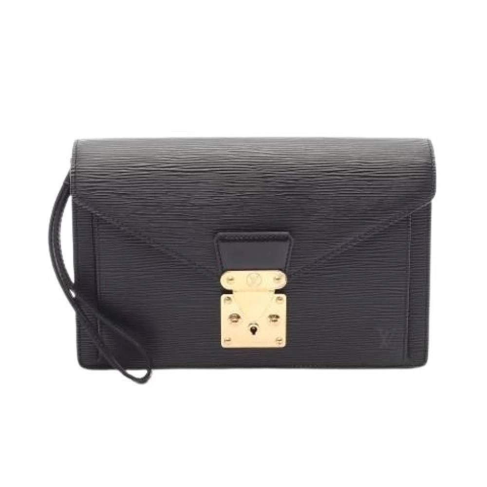 Louis Vuitton Vintage Pre-owned Epi Clutch Taske - Vintage - unisex - Sort - ONE SIZE - Læder