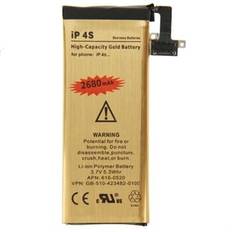 iPhone 4S uppladdningsbart 3,7V / 2680mAh Li-ion-batteri