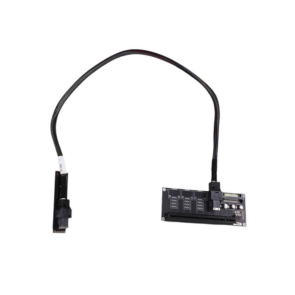 NVMe M.2 NGFF to PCIe 3.0 X4 X16 Riser Card for External Video Card Card NVME to PCI Express X16 Riser Board