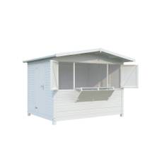 Palmako kiosk Marian hvidmalet 6,2 m²