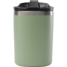 Qwetch Travel Mug Isotherme Inox - Mugg Vert Tilleul 240 ml