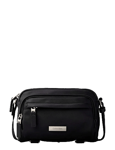 Calvin Klein SLEEK UTILITY CAMERA BAG - Väskor - BLACK / black