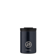 24bottles - Travel tumbler rejsekrus, Deep Blue - 350 ml.