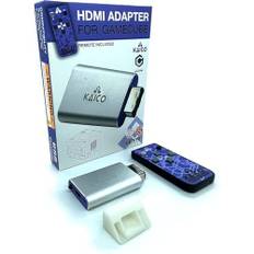 Kaico HDMI adapter cable for Nintendo Gamecube using GCVideo software.Supports 2x line doubling and includes remote control.Simple plug & play solution