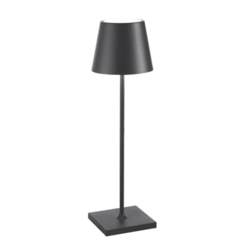 LumiFlex Touch Lampa - Modern LED Bordslampa - Svart