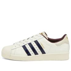 Adidas x Wales Bonner Superstar SneakerWhite, Navy & Night Red