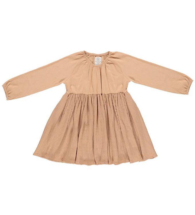 Gro Kjole - Alvilda - Nougat - Gro - 3 år (98) - Kjole