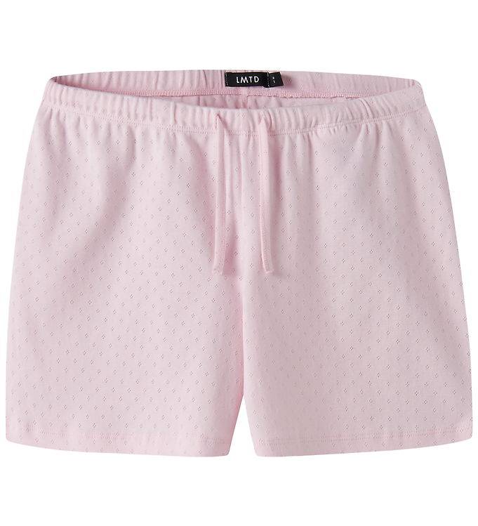 LMTD Shorts - NlfSeher - Rosa-A-Boo/Solid - LMTD - 11 år (146) - Shorts