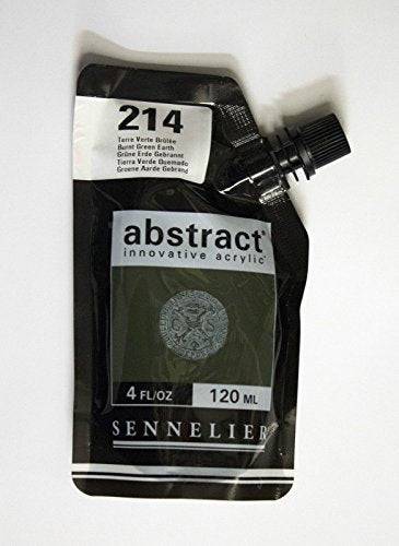 Sennelier Abstract Akrylfärg 120 ml Burnt Green Earth 214