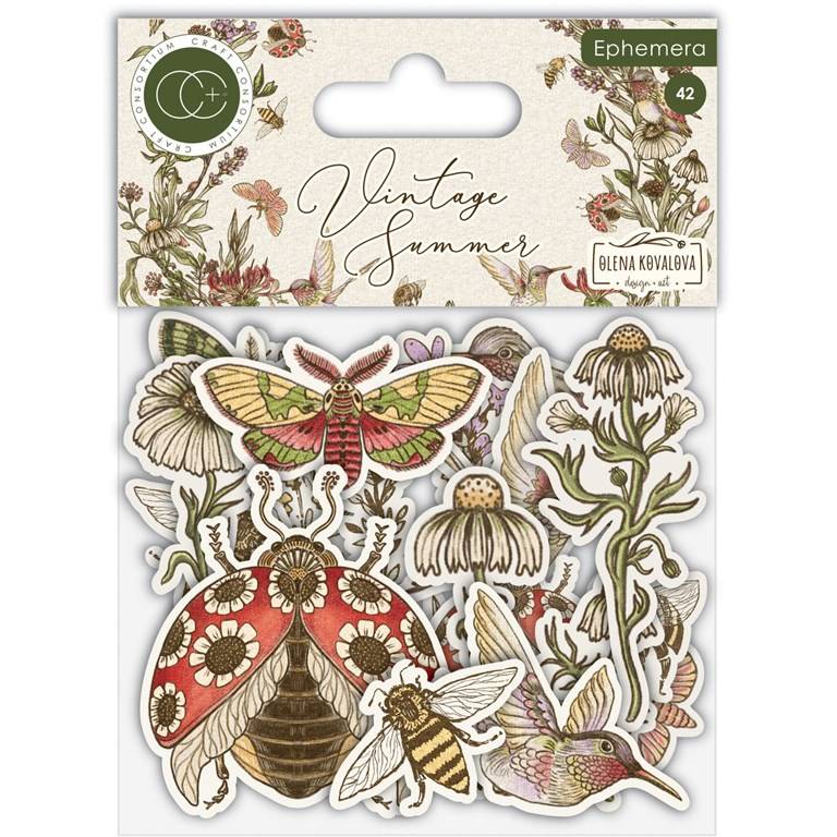 Chipboard - Vintage Summer - 40st