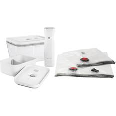 ZWILLING Save Vacuum Packing Machine Starter 7 Piece Set Glass Container Lunch Box Vacuum Pump Airtight Heat Resistant Glass Storage Container Lunch vit