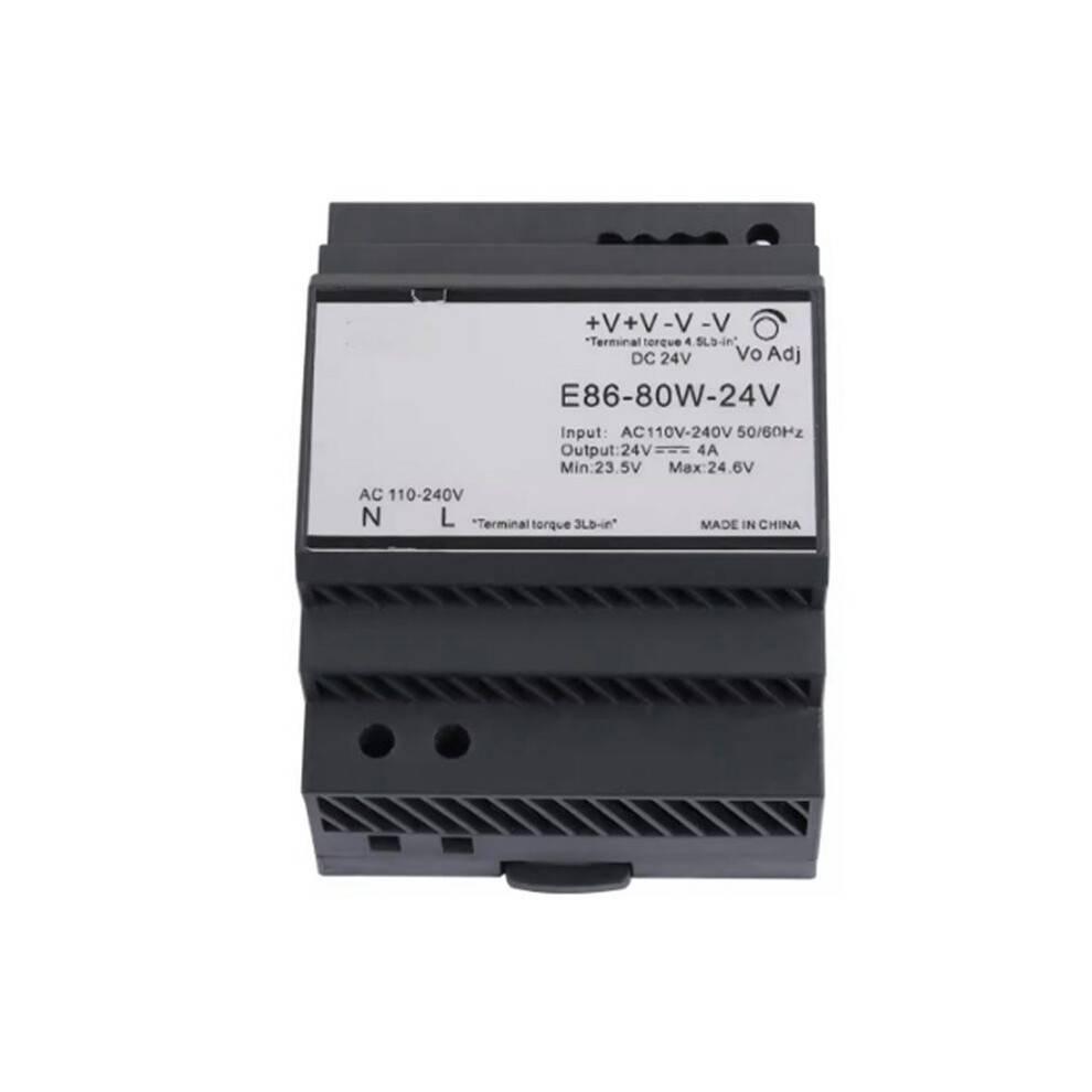 80W-24V DIN Rail Power Supply 220V DIN Rail Mounting E86 Transformer 4A AC- AC 220V to 48V Transformer