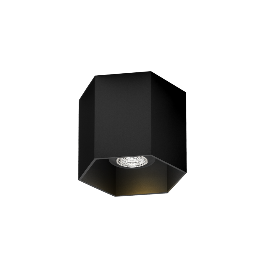 Hexo 1,0 loftlampe Wever & Ducré - Sort / GU10 fatning max 1 x 35W