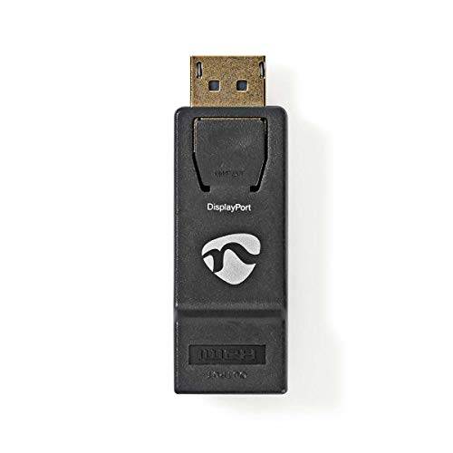 Nedis adapter DisplayPort-HDMI DisplayPort-kontakt – utgång