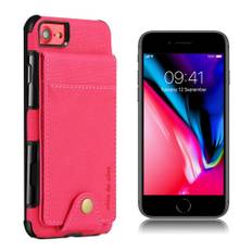 SHOUHUSHEN iPhone 7 / 8 PU læder etui - Rose