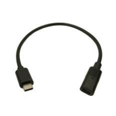 Cliff USB-kabel USB-C® bøsning , USB-C® stik 0.30 m Sort FCR72000