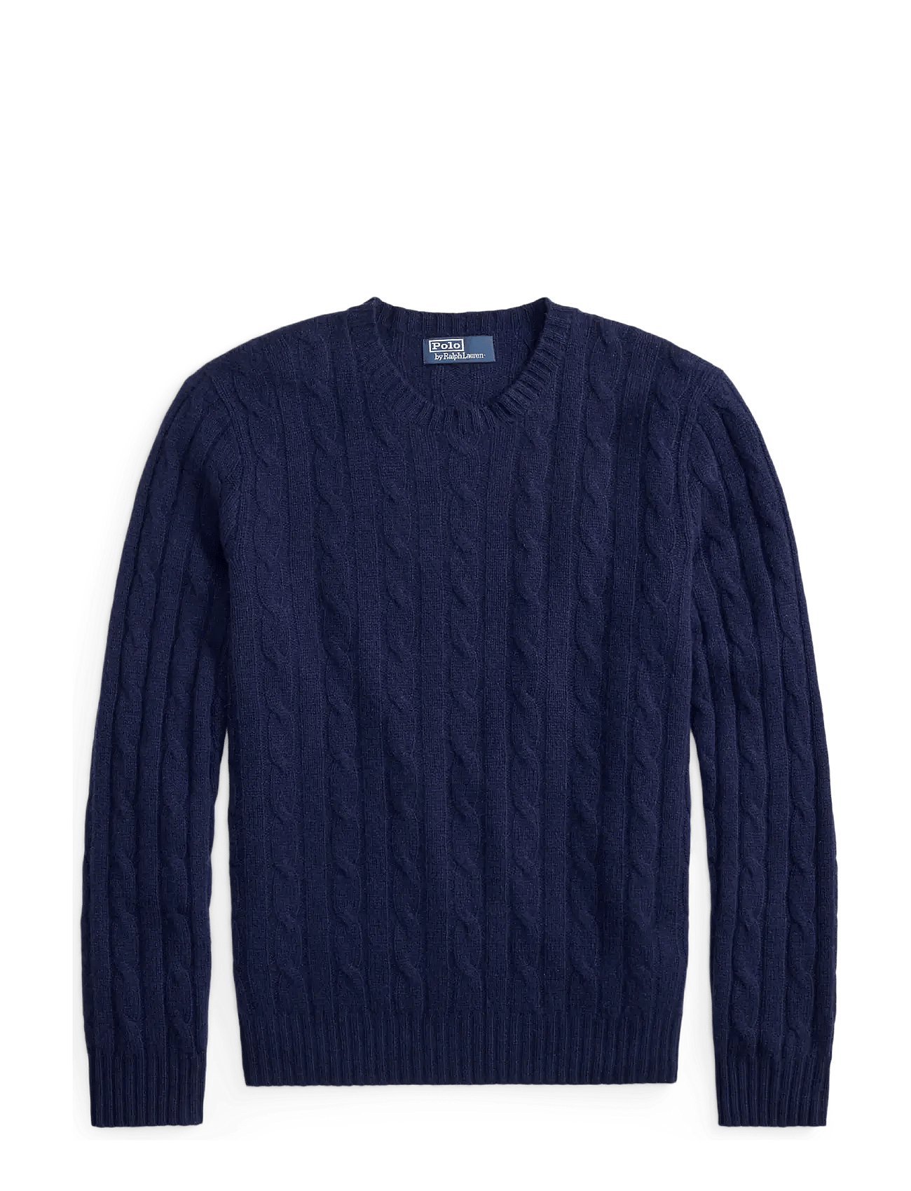 Polo Ralph Lauren The Iconic Cable-Knit Cashmere Sweater - Navy - XS