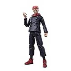 Jiumaocleu Itadori Yuji actionfigur, 18 cm animefigur, Itadori Yuji-figur, statymodell, ansikte utbytbar, rörlig figur, handgjorda samlarobjekt leksak skrivbordsdekoration