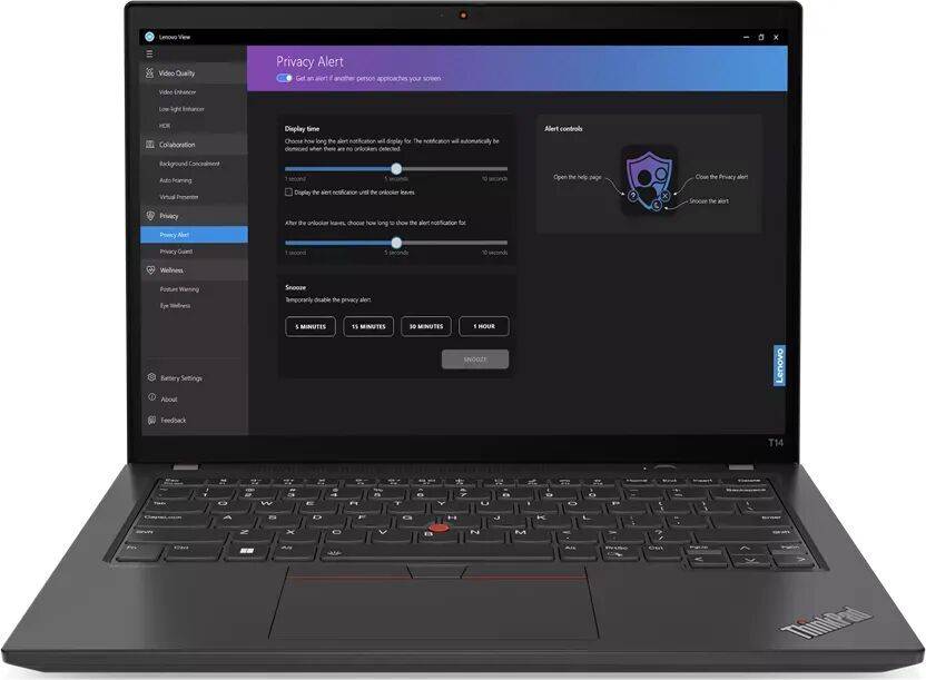 Lenovo Thinkpad T14 G4 | i7-1355U | 14" | 32 GB | 512 GB SSD | Bakgrundsbelyst tangentbord | Win 11 Pro | IT