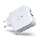 100 W USB C-laddare, 3-portars GaN PD-laddare