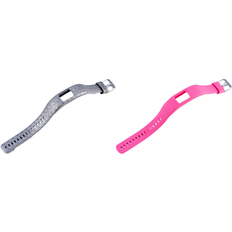 Garmin Vivofit 4 Rem Sort Kabalo & Pink Silicone Rem Pakke