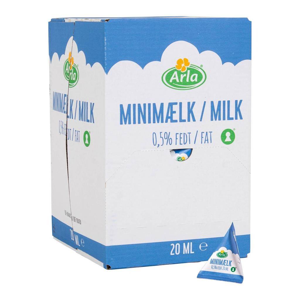 Kaffemælk Arla Minimælk 100 x 20 ml.