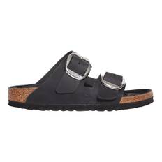 Birkenstock, Skor, Dam, Svart, 39 EU, Arizona Big Buckle Sandal