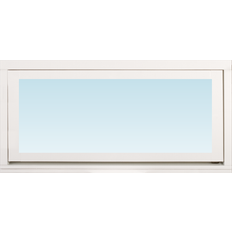 Lingbo Kulturfönster LK sidohängt fönster utåtgående 980x480mm överhängt 1-luft, insida trä utsida trä, 2+1 glas  (10x5)