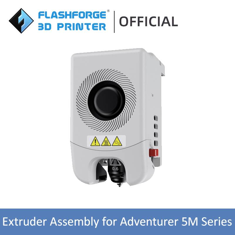 Flashforge 3D Printer Part Whole Extruder Assembly Replacement for Adventurer 5M & 5M Pro with 0.4mm Nozzle