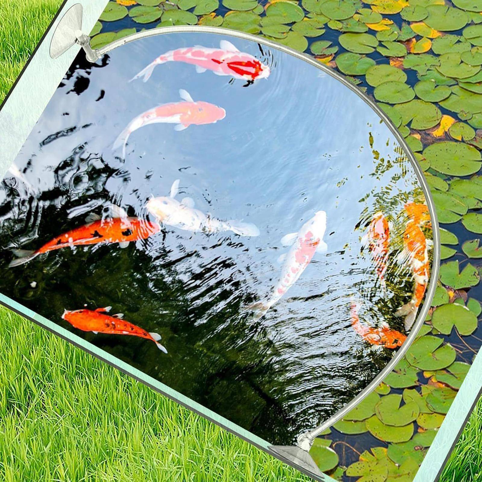 Aquarium Floating Plant Corral Fence Portable Easy to Use Lightweight Fish Tank
