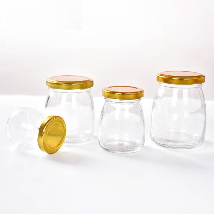 Glasburkar Guld Lock 6 St - 50ml