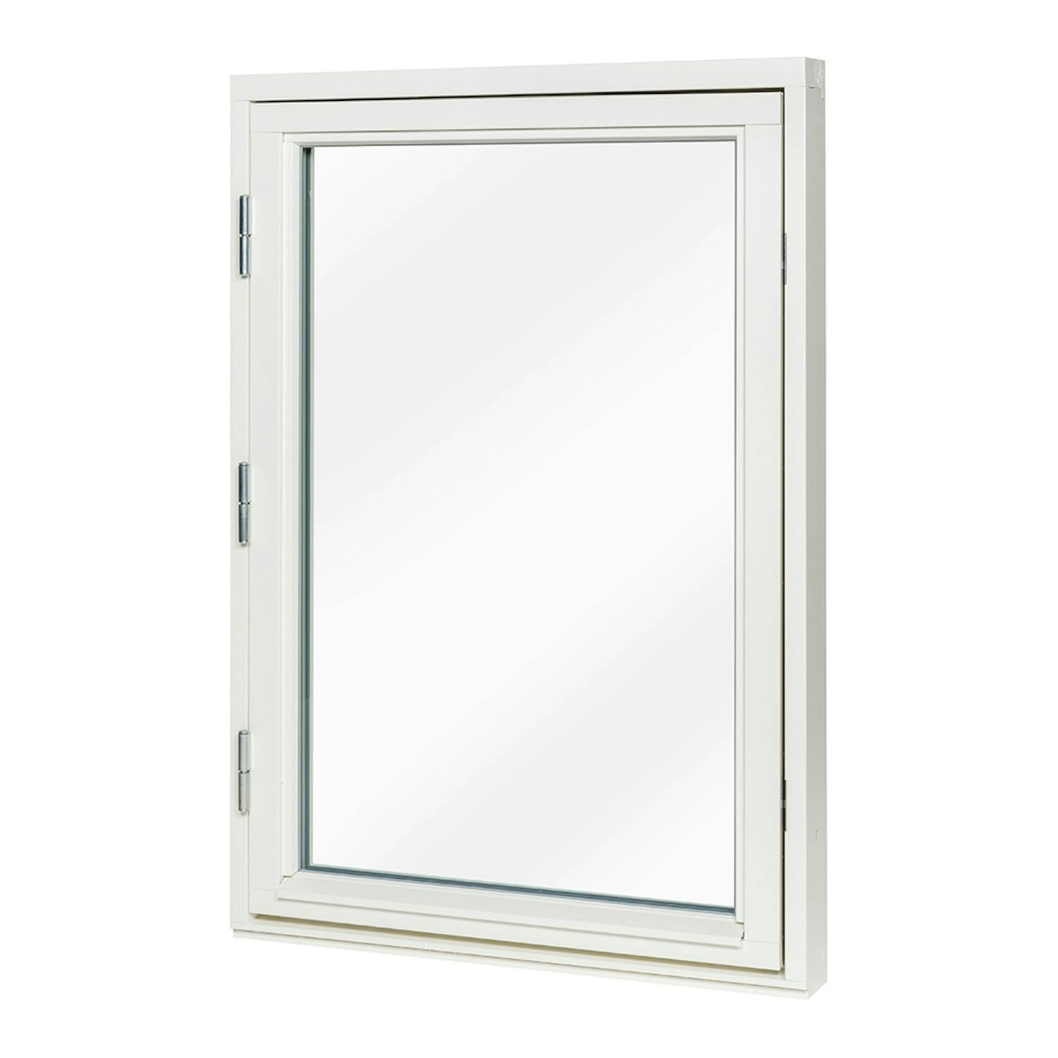 Sidohängt Fönster Sunnerbo Fönster 3-Glas Aluminium 1-Luft BxH: 80x80 cm