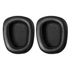1 par (sorte) udskiftning ørepuder kompatibel med Logitech G935 G933 G635 G633 udskiftning hukommelsesskum ørepuder