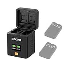 ZG CINE PS-EL15 laddningsfodral kamera batteriladdningskabel för Nikon EN-EL15c batteri