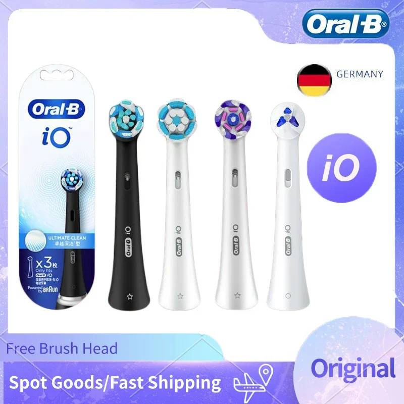 Oral B IO Series Replacement Brush Heads for Oral-B IO 2/3/5/7/8/9 Electric Toothbrushe Gentle Care Ultimate Clean Radiant White
