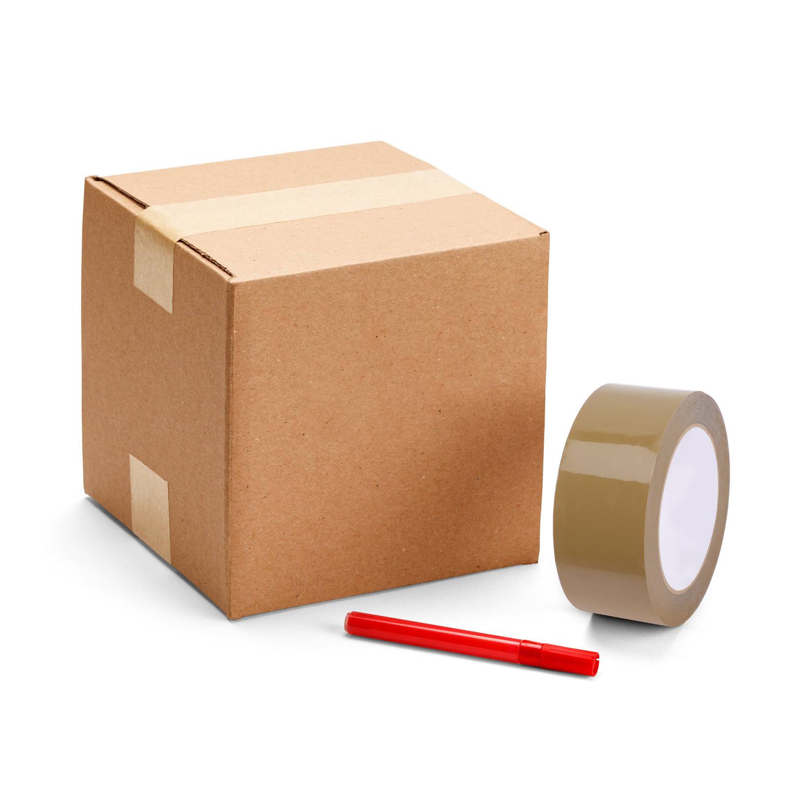 2Pcs Carton Packing Tape High Stickiness Packaging Tape Strong Adhesion for Box Sealing Moving Shipping Logistics