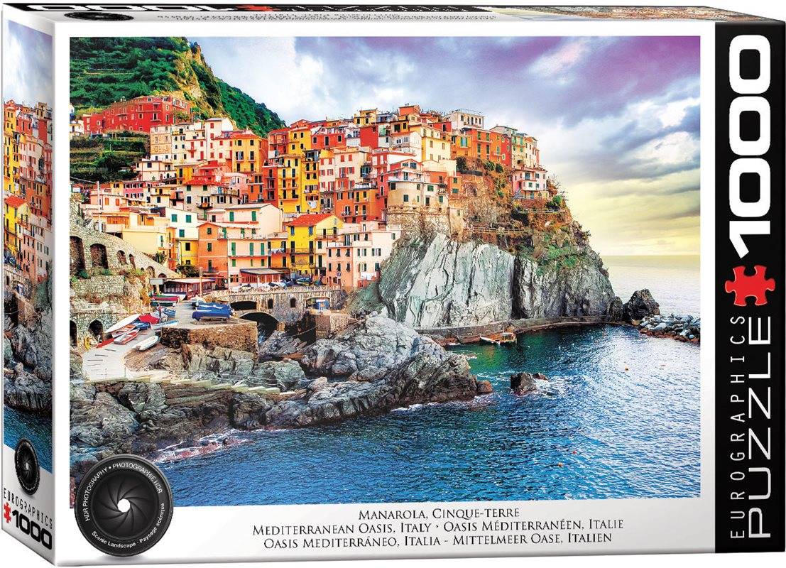 Pussel 1000 bitar, Cinque terra Italy